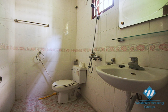 A large three-floor house for rent in AU Co st, Tay Ho